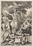 KG 05492
<br/>
Minerva beschermt de schilderkunst
<br/>
<em>Lairesse, Gerard de (1641-1711)</em>